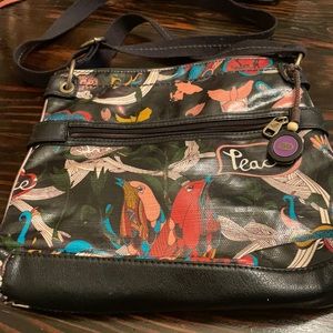 Sakroots Peace crossbody